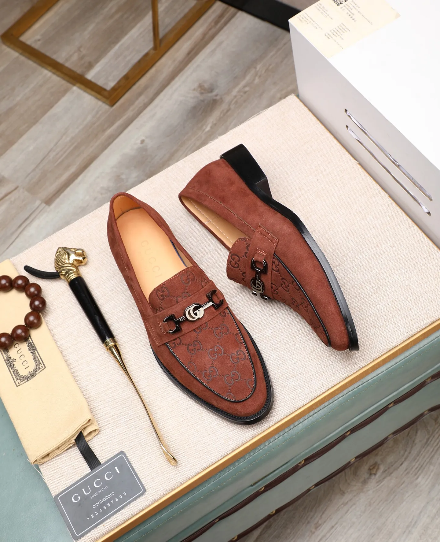 Men's shoes 💰520 📛📛Original (water-dyed cow lining) GUCCI official website formal shoes🌀 Italian 🇮🇹Imported cowhide➕Top imported water-dyed cowhide lining💋Finely handmade Original bottom, the real thing looks better when photographed in person Standard size 38-44